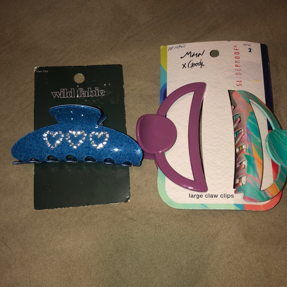 Hair Claw Clip Bundle 3